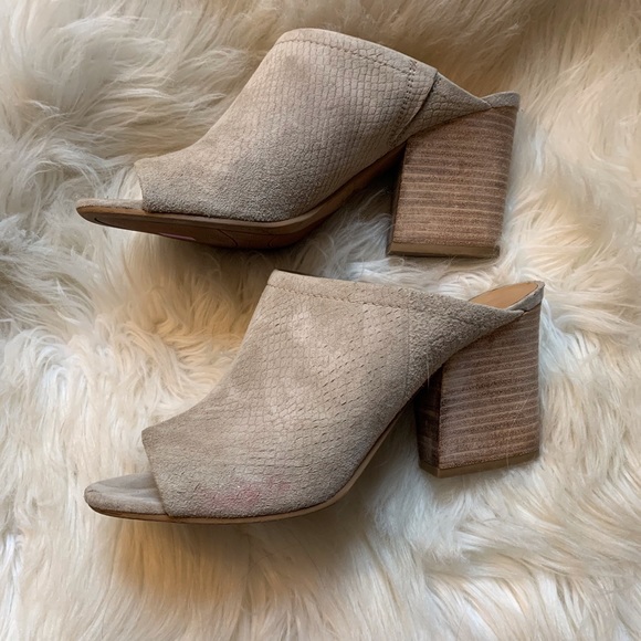 Franco Sarto Firefly High-Heeled Mules - 10 - Picture 4 of 7